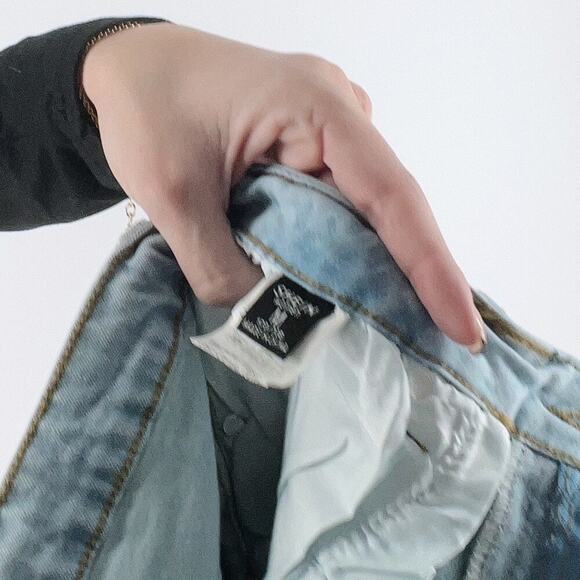 Women's Light Wash Medium Rise Skinny Denim Jeans Size Medium - Picture 4 of 4